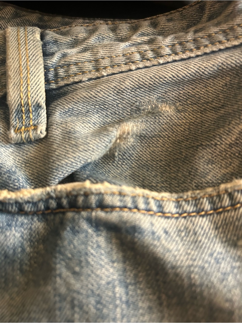 Diesel Light Wash Men's Relaxed Denim Jeans - Picture 5 of 11